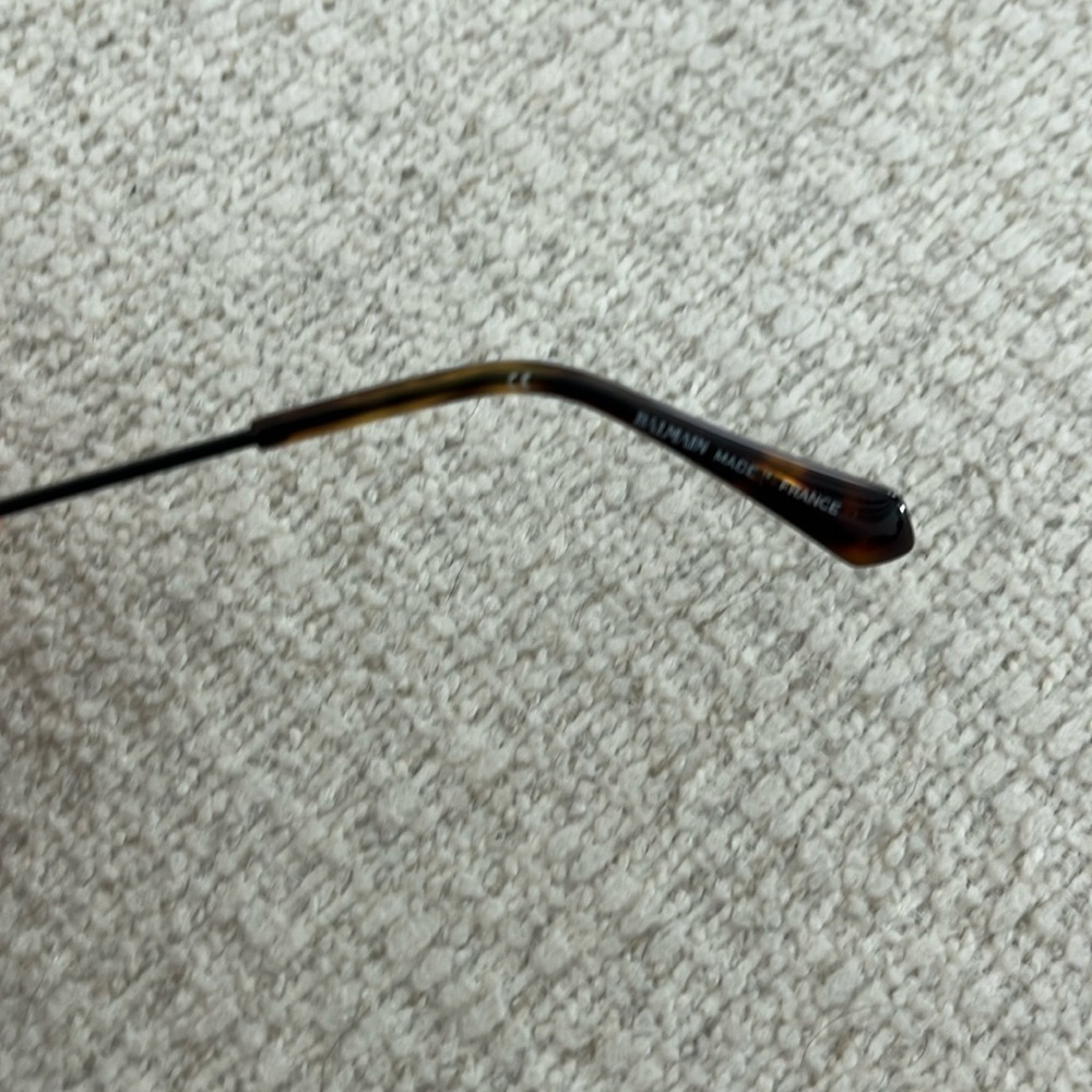 BALMAIN 52mm Round Sunglasses Gold - Picture 9 of 9